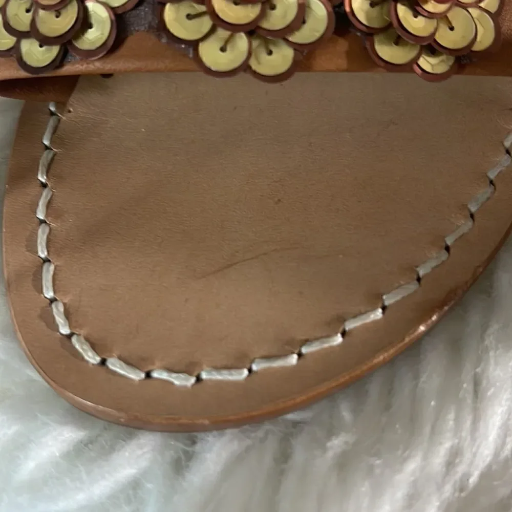 ARTIGIANATO RALLO Leather sandals size 37